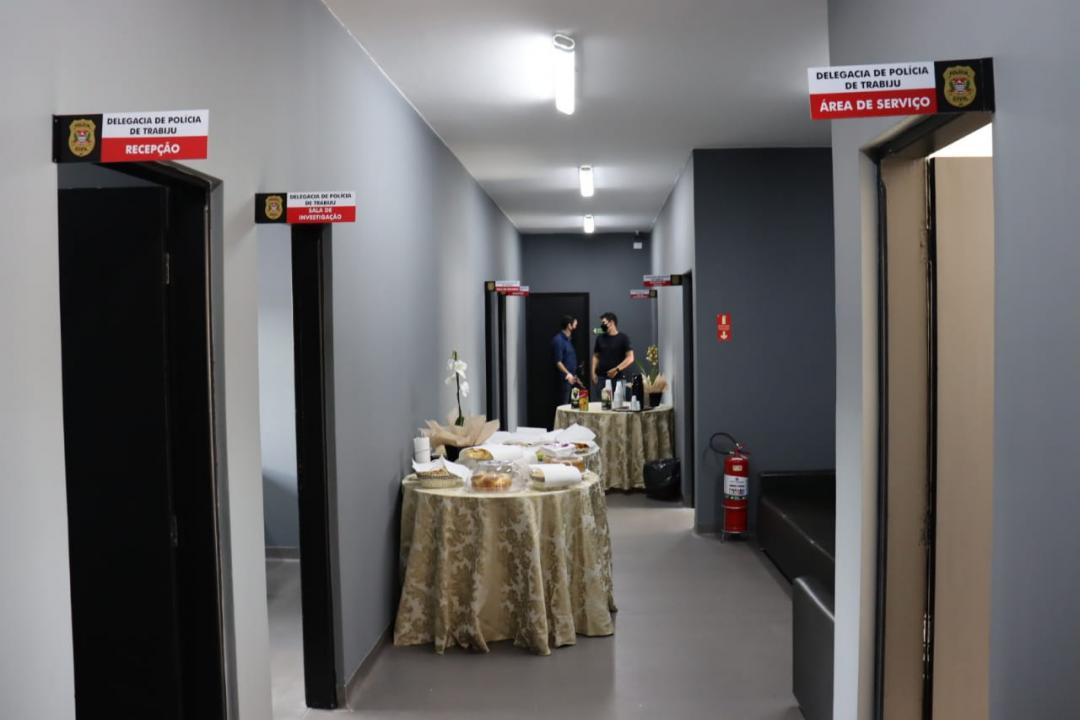 Foto 11 de 26 — Veja fotos da nova delegacia de Polícia Civil de Trabiju